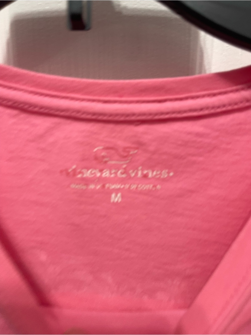 Vineyard Vines Pink Tropical Palapa Tee - Picture 16 of 16